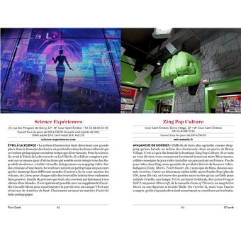 Paris Geek - 120 adresses et activités pour fans de pop culture