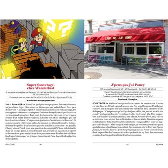 Paris Geek - 120 adresses et activités pour fans de pop culture