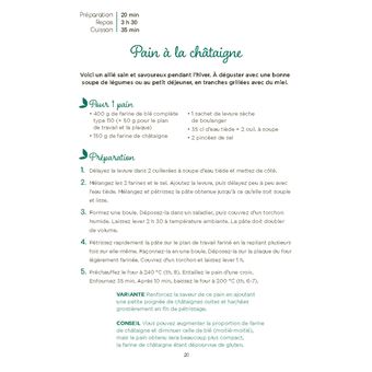 Mes pains spéciaux. 25 recettes faciles pour manger sain