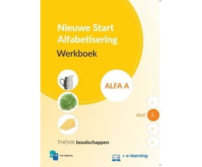 Nieuwe Start Alfabetisering Werkboek Alfa A Deel 2 + e-learning