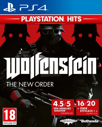 WOLFENSTEIN : THE NEW ORDER - PLAYSTATION HITS FR/NL PS4