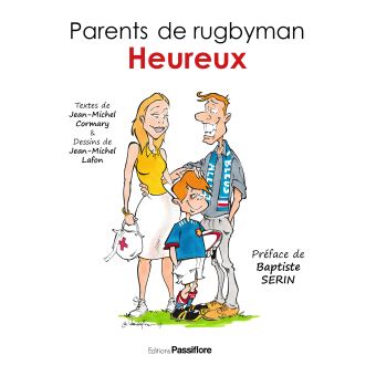 Parents de rugbyman heureux