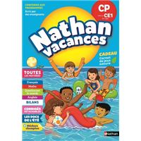 Cahier de Vacances Primaire CP vers CE1 6/7 ans