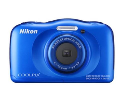 Compact Nikon Coolpix S33 Bleu État correct - Nikon reconditionné disponible sur Fnac