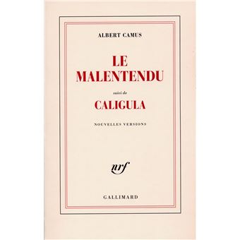 Caligula suivi de Le Malentendu