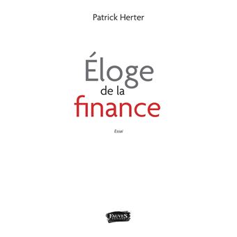 Éloge de la finance