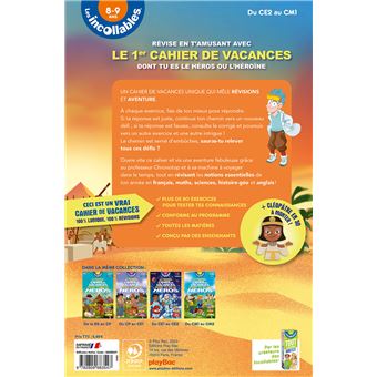 Les incollables - Cahier de vacances dont tu es le héros - Égypte - Du CE2 au -CM1