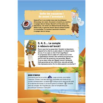 Les incollables - Cahier de vacances dont tu es le héros - Égypte - Du CE2 au -CM1