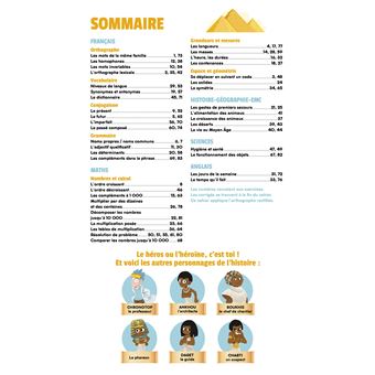 Les incollables - Cahier de vacances dont tu es le héros - Égypte - Du CE2 au -CM1