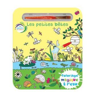 Les petites bêtes - Coloriage magique à l'eau