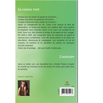 Le cahier vert