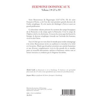 Sermons dominicaux