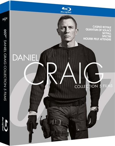 Coffret James Bond 007, Daniel Craig Blu-ray