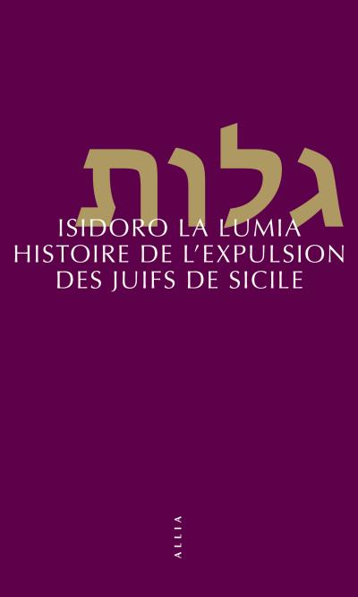 Histoire de l'expulsion des juifs de Sicile : 1492
