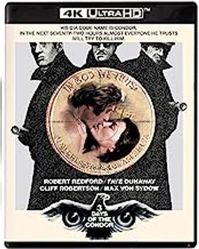 3 Days of the Condor Blu-ray 4K Ultra HD