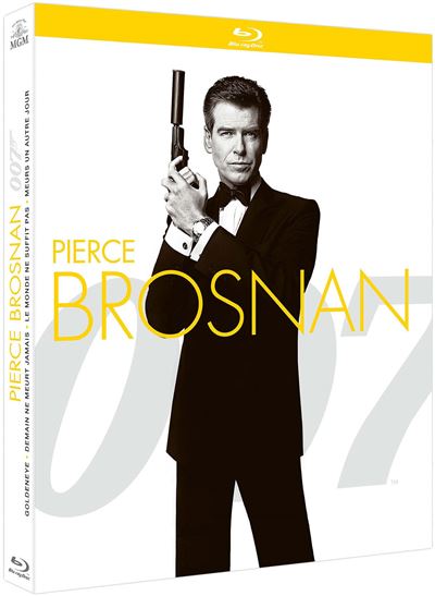 Coffret Pierce Brosnan La Collection James Bond 007 4 Films Blu-ray