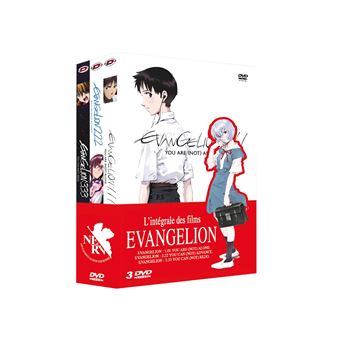 Evangelion Rebuild La Trilogie des films DVD DVD Zone