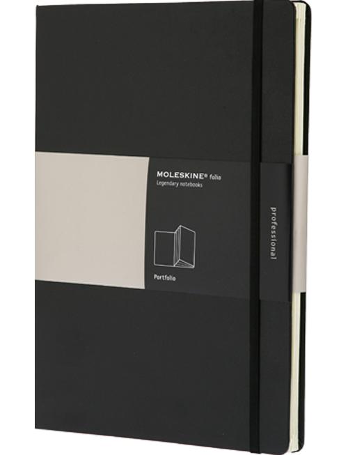 Porte-documents - Format A4 - Couverture rigide noire - Porte document ...