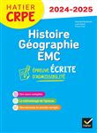 Histoire-Géographie-EMC- CRPE 2024-2025 - Epreuve écrite d'admissibilité