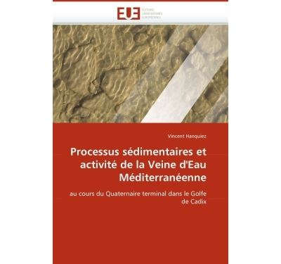 Processus sedimentaires et activite de la veine d''eau medit