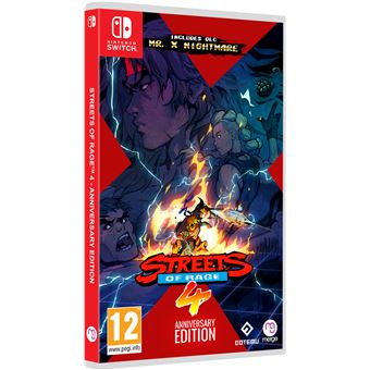 Streets of Rage 4 Anniversary Edition Nintendo Switch