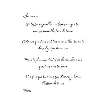 Mamie raconte-moi ton histoire