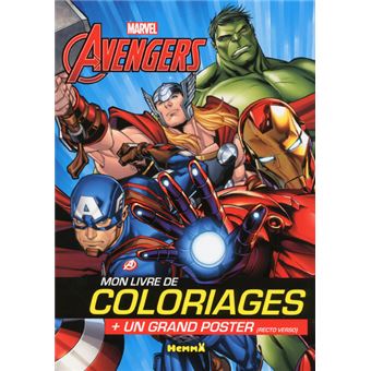 Coloriage Avengers Avec Modele