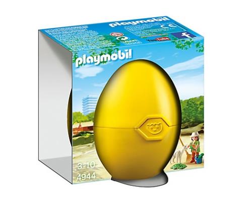 Playmobil Œuf De Pâques 4944 Soigneur Avec Bébé Alpaga