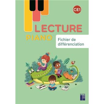 Lecture Piano Ce1 Fichier De Differenciation Broche Geraldine Mat Sandrine Monnier Murariu Achat Livre Fnac