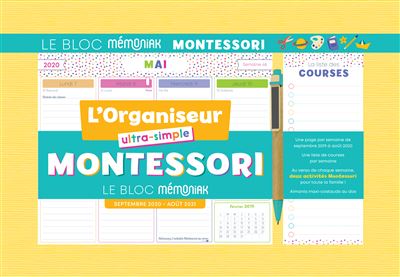 Le bloc Mémoniak spécial Montessori 2020-2021