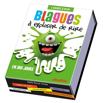 Calendrier Mots d'humour en 365 jours - L'Année à Bloc - cartonné - Playbac  Éditions - Achat Livre
