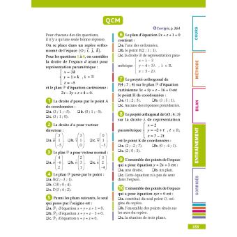 Mes Années Bac Pour réussir le jour J Spécialité Maths Tle