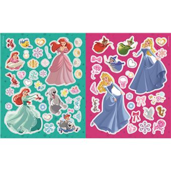DISNEY PRINCESSES - Mes Stickers de Rêve - Robes féériques