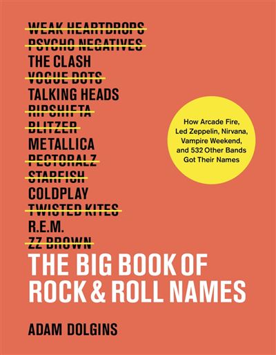 Big book of rock n'roll names