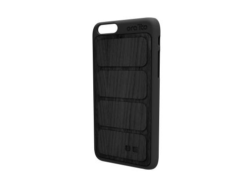 ORAITO FND CQ IPH6 EMBOSSE BOIS NOIR