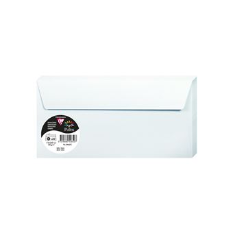 Pack de 20 enveloppes DL Pollen 110 x 220 mm Bleu ciel - 1
