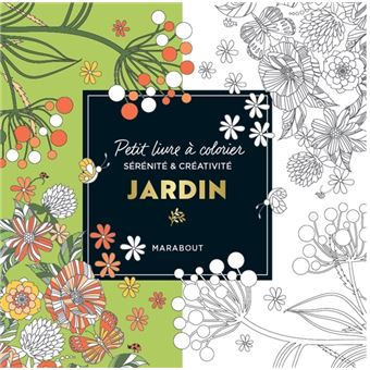 Petit livre à colorier - Jardin