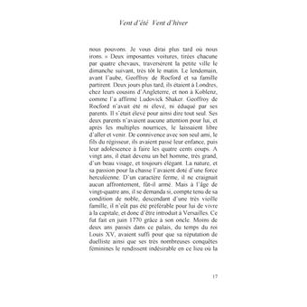 Vent d'été Vent d'hiver