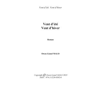 Vent d'été Vent d'hiver