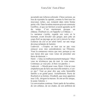 Vent d'été Vent d'hiver