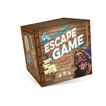 Escape Game Junior - Le trésor du pirate (coffret)