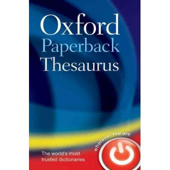 Oxford paperback thesaurus