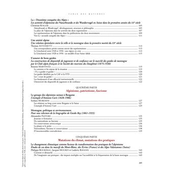 Gravir les Alpes du XIXe siècle à nos jours