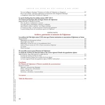 Gravir les Alpes du XIXe siècle à nos jours