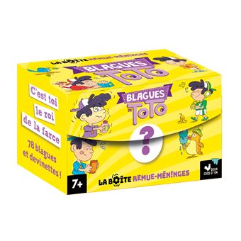 Boîte remue-méninges - Blagues de Toto