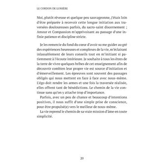 Le cordon de lumière