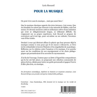 Pour la musique