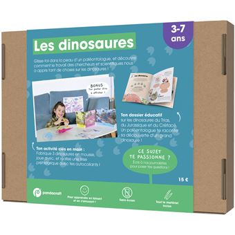 Les dinosaures - Kit ludo-éducatif 3-7 ans