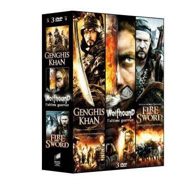 Genghis Khan - Wolfhound, l'ultime guerrier - Fire and Sword Coffret 3 DVD