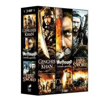 Genghis Khan - Wolfhound, l'ultime guerrier - Fire and Sword Coffret 3 DVD